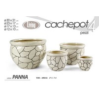 PORTAVASI CERAMICA PZ.3 ASSORTITI 